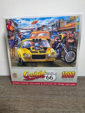 Main Street Muscle - 1000 Piece Jigsaw Puzzle by Master Pieces